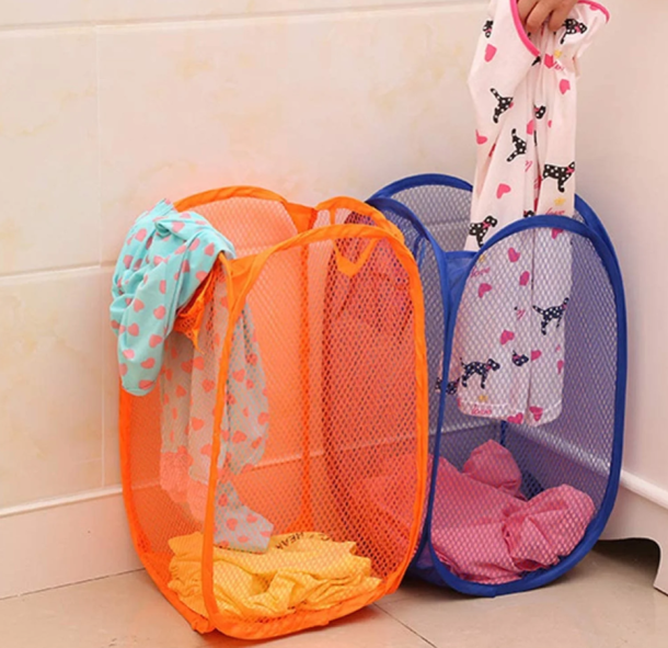 FOLDABLE LAUNDRY BASKET ,STORAGE BOX ,MULTIPURPOSE BASKET