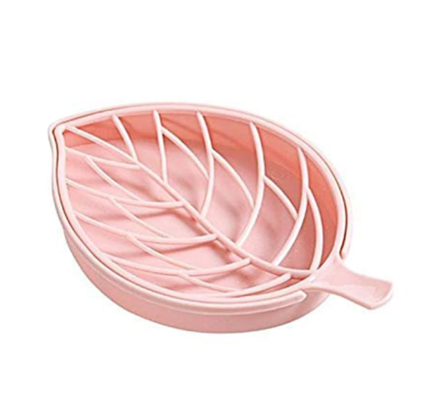 LEAF SHAPE DISH BATHROOM SOAP HOLDER