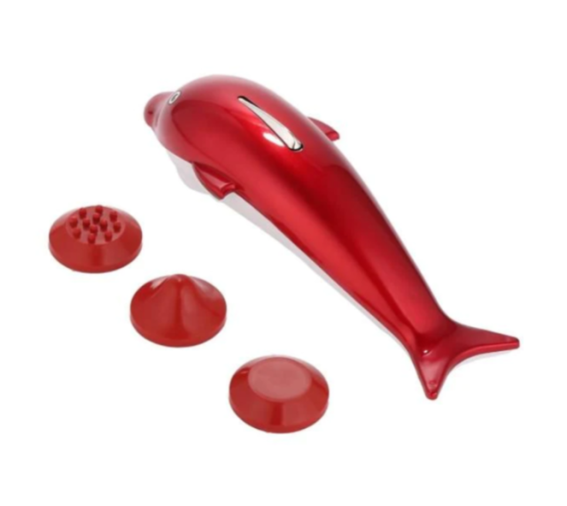 DOLPHIN HANDHELD BODY MASSAGER FOR AGONY STRESS PAIN - 8 INCH