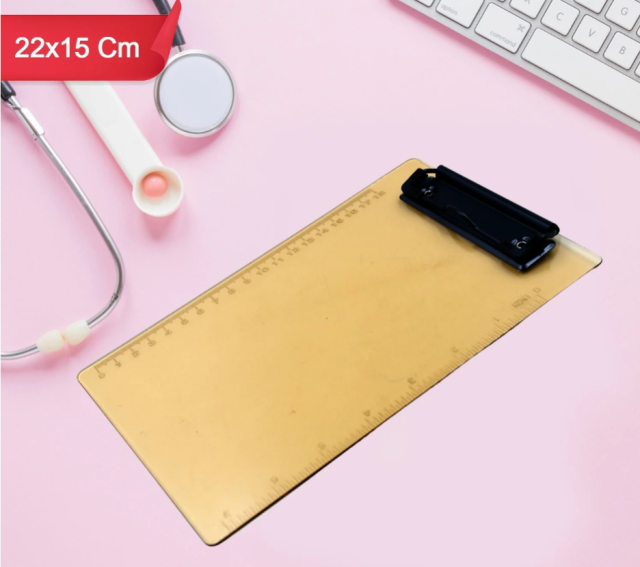 TRANSPARENT PLASTIC CLIPBOARD PAD PROFESSIONAL CLIPBOARD