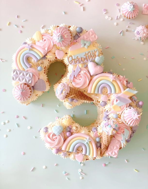 Celebration Number Cake