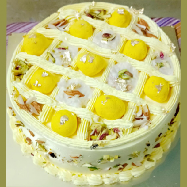 Rabi with Rasmalai Cake